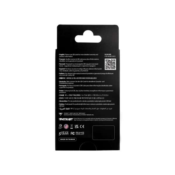 Patriot 1TB M.2 2280 NVMe Viper PV593