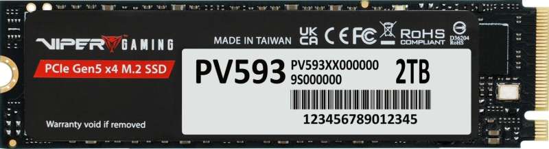 Patriot 2TB M.2 2280 NVMe Viper PV593