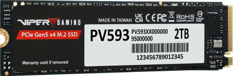 Patriot 2TB M.2 2280 NVMe Viper PV593
