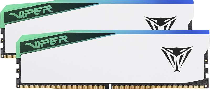Patriot 48GB DDR5 3500MHz Kit(2x24GB) Viper Elite 5 RGB White
