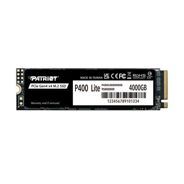 Patriot 4TB M.2 2280 NVMe P400 Lite