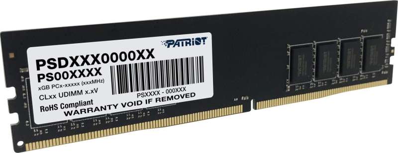 Patriot 8GB DDR4 3200MHz Signature Line Black