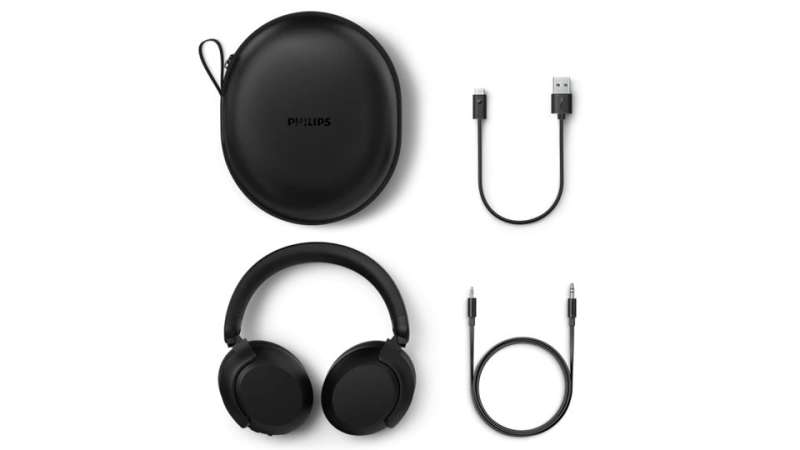 Philips TAH8000EBK/00 Over-ear headphones Black