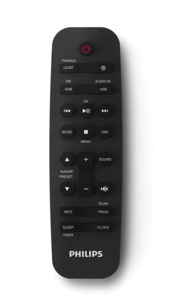 Philips TAM4505M2/12 Micro Music System Black