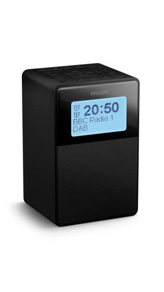 Philips TAR5100/10 Clock Radio Black