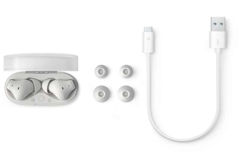 Philips TAT2000BK TWS Bluetooth Headset White