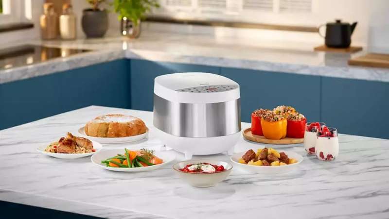 Philips Viva Collection Multicooker HD4713/40 Multifunkciós Főzőkészülék White