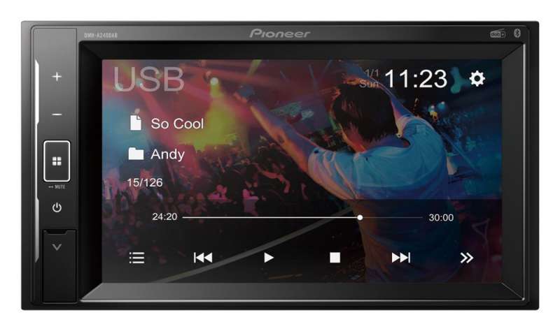 Pioneer DMH-A240DAB AutóHiFi fejegység