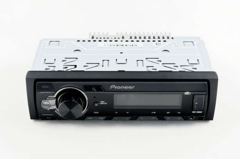 Pioneer MVH-130DAB AutóHiFi fejegység with DAB Antenna Black