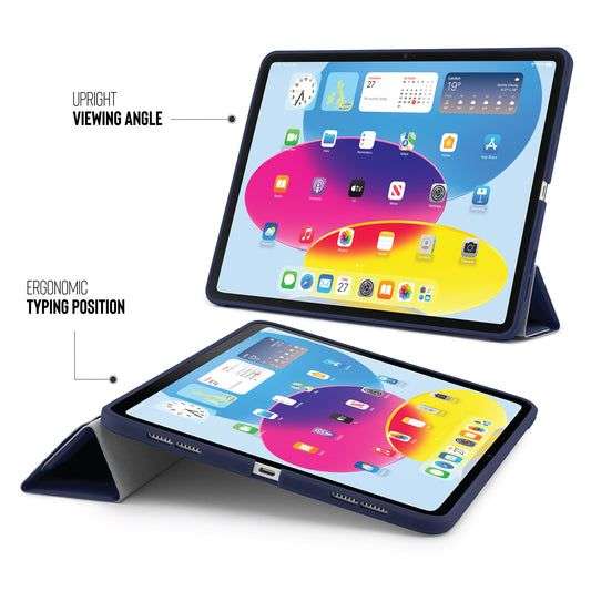 Pipetto No7 Tri-Folio Case for iPad (A16) / iPad (2022) Dark Blue