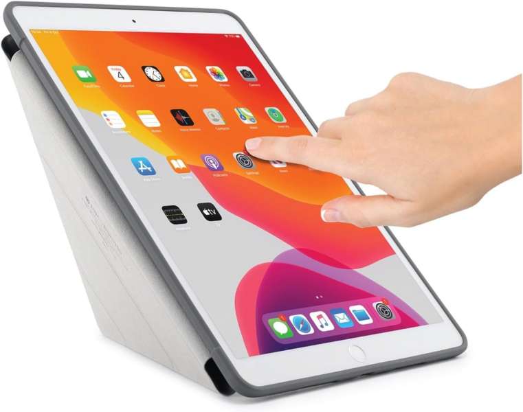 Pipetto Origami No1 Original case iPad 10.2 (2021/2020/2019) Grey