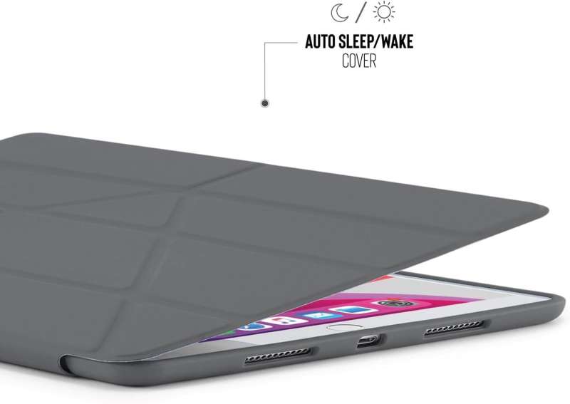 Pipetto Origami No1 Original case iPad 10.2 (2021/2020/2019) Grey