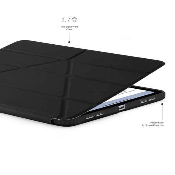Pipetto Origami No1 Original Case iPad Air 11 (2024) / iPad Air 10.9 (2022/2020) Black