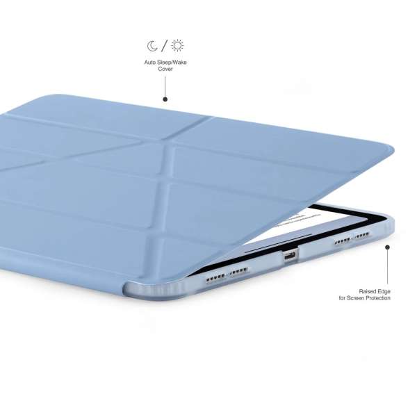 Pipetto Origami No1 Original Case iPad Air 11 (2024) / iPad Air 10.9 (2022/2020) Light Blue