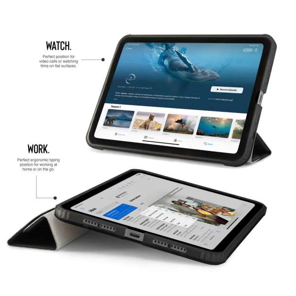 Pipetto Origami No1 Original case iPad mini (2024/2021) Black