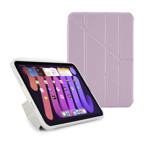 Pipetto Origami No1 Original case iPad mini (2024/2021) Dark Blue Metallic Purple