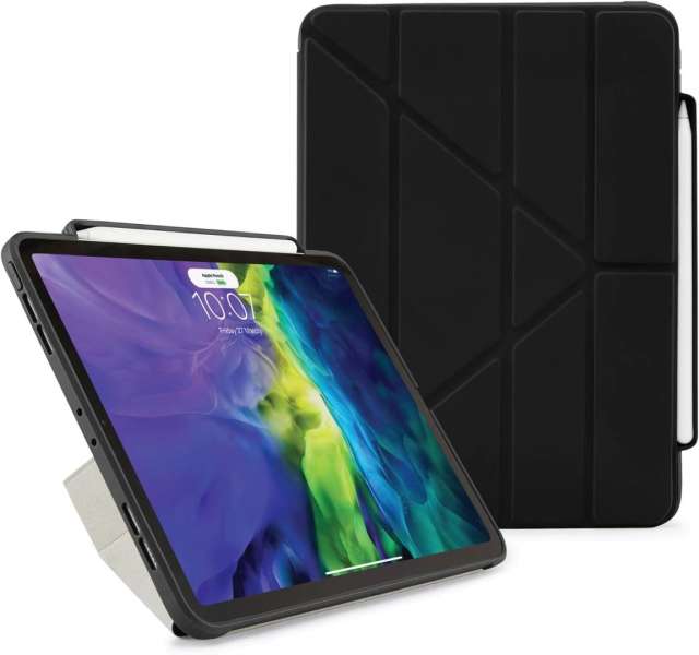 Pipetto Origami No3 Pencil Case for iPad Pro 11 (Gen 1-4) Black