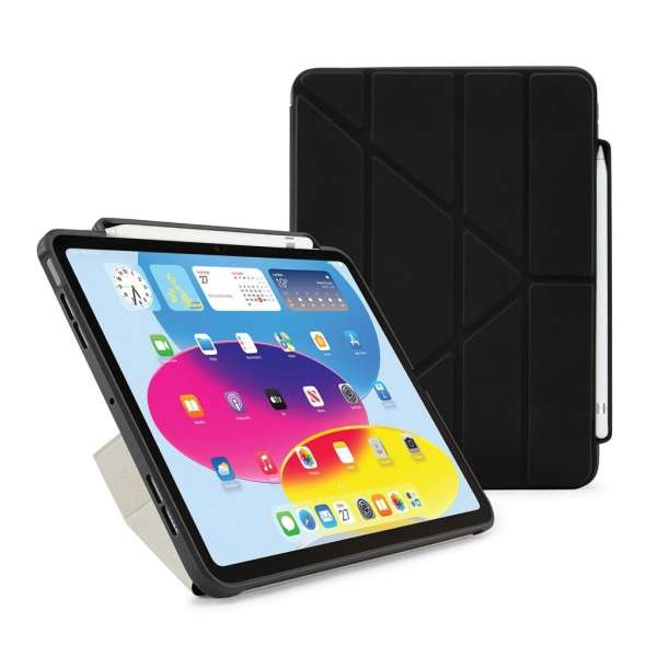 Pipetto Origami No3 Pencil Case iPad 10.9 (2022) Black