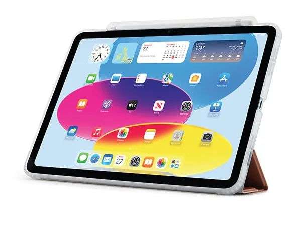 Pipetto Origami No3 Pencil Case iPad 10.9 (2022) Rose Gold