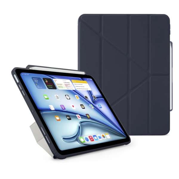 Pipetto Origami No3 Pencil Case iPad Air 13 (2024) Dark Blue