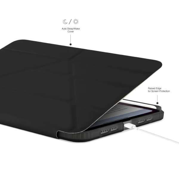 Pipetto Origami No3 Pencil case iPad mini (2024/2021) Black