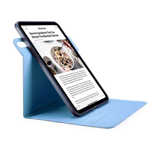 Pipetto Origami No5 Rotating Folio Case for iPad (A16) / iPad (2022) Dark Blue