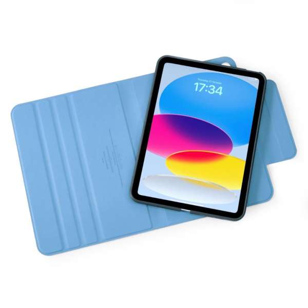 Pipetto Origami No5 Rotating Folio Case for iPad (A16) / iPad (2022) Dark Blue