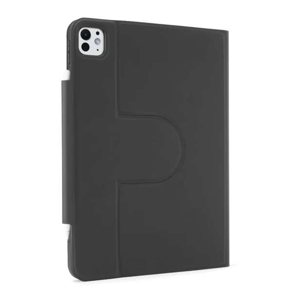 Pipetto Origami No5 Rotating Folio Case for iPad Pro 11 (2024) Black