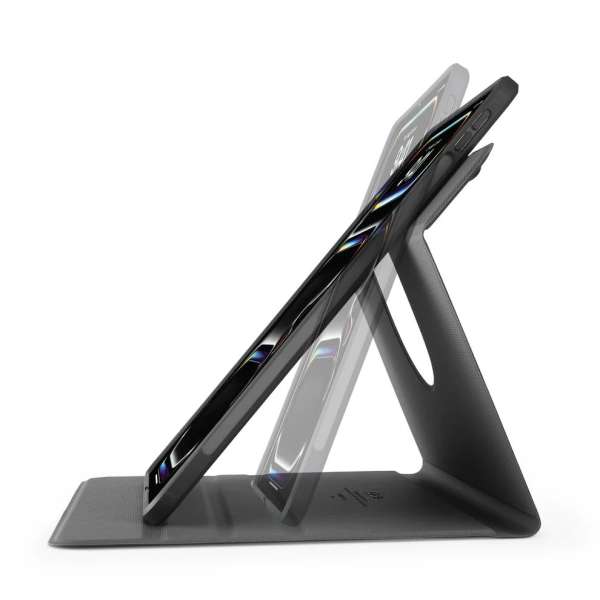 Pipetto Origami No5 Rotating Folio Case for iPad Pro 11 (2024) Black