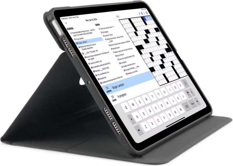 Pipetto Origami No6 Stand case iPad Air 11" (2024) / iPad Air 10.9" (2022/2020) Black