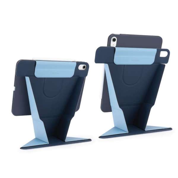 Pipetto Origami No6 Stand case iPad Air 11" (2024) / iPad Air 10.9" (2022/2020) Dark Blue