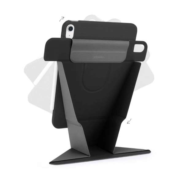 Pipetto Origami No6 Stand case iPad Air 13" (2024) Black