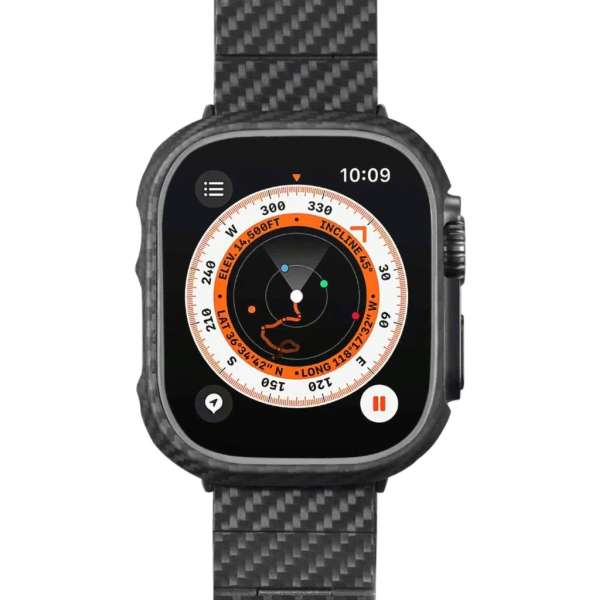 Pitaka Air case Apple Watch Ultra 49 mm Black/Grey