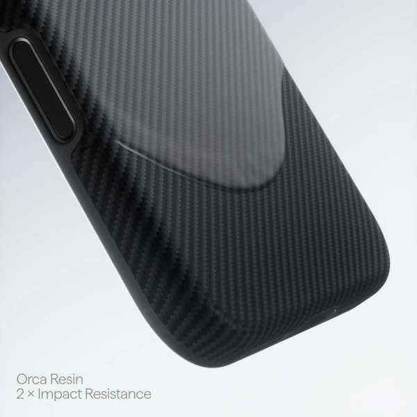 Pitaka Aramid UltraGuard Case for iPhone 17 Pro Max Black/Grey