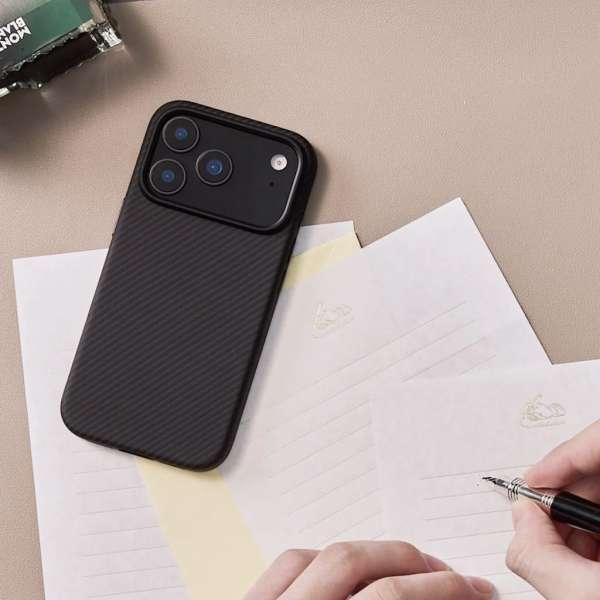 Pitaka Aramid UltraGuard Case for iPhone 17 Pro Max Black/Grey