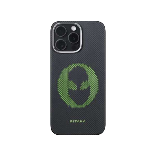 Pitaka Aries Tactile Woven Case iPhone 16 Pro Alien