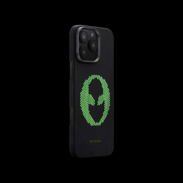 Pitaka Aries Tactile Woven Case iPhone 16 Pro Max Alien
