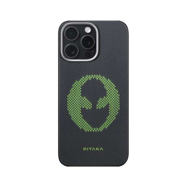 Pitaka Aries Tactile Woven Case iPhone 16 Pro Max Alien