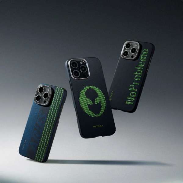 Pitaka Aries Tactile Woven Case iPhone 16 Pro Max Credit Card