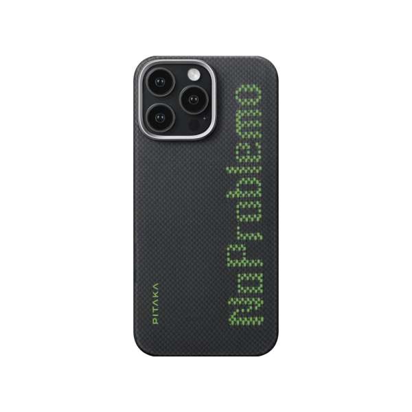 Pitaka Aries Tactile Woven Case iPhone 16 Pro No Problemo