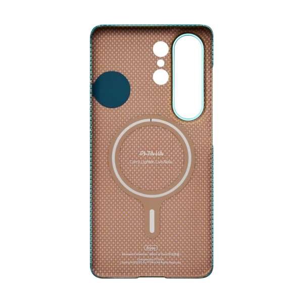 Pitaka Edge Case (Aaron Button) for Samsung Galaxy S26 Ultra Lucid Blue