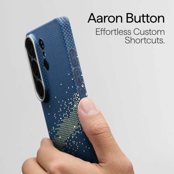 Pitaka Edge Case for Samsung Galaxy S26 Ultra Milky Way Galaxy (Aaron Button)
