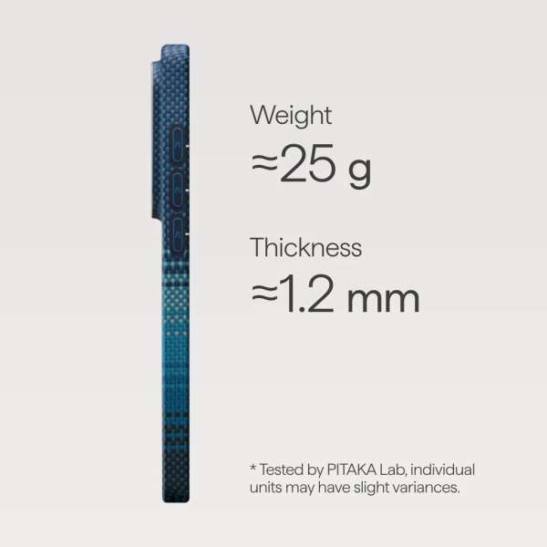 Pitaka Edge Case for Samsung Galaxy S26 Ultra Moonrise (Aaron Button)