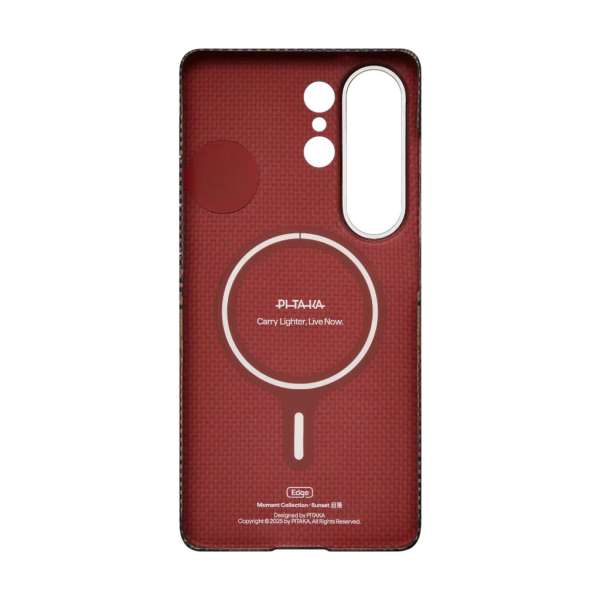 Pitaka Edge Case for Samsung Galaxy S26 Ultra Sunset (Aaron Button)