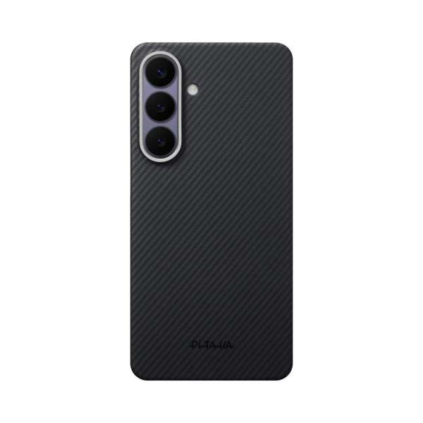 Pitaka Edge Twill (Aaron Button) case for Samsung Galaxy S26+ Black/Grey