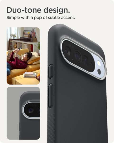 Spigen Nano Pop MagSafe for Google Pixel 10 Pro/Pixel 10 Black Sesame