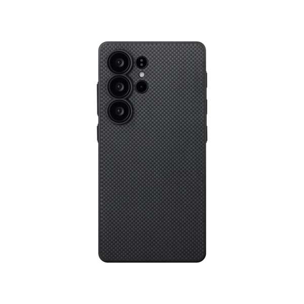 Pitaka PIN Button Case Samsung Galaxy S25 Ultra Black/Grey Plain