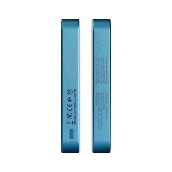 Pitaka Qi2 10000mAh Power Bank Lucid Blue