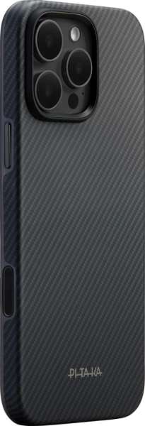 Pitaka Summa Case for iPhone 16 Pro Black/Grey