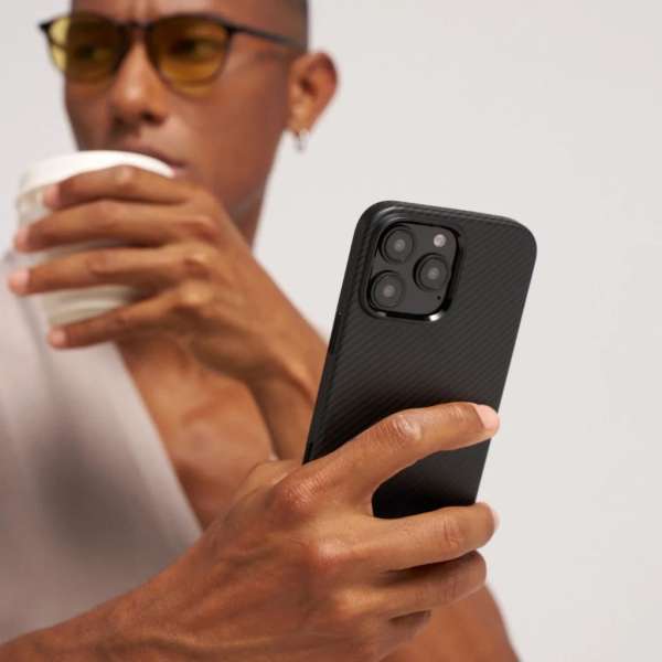 Pitaka Summa Case for iPhone 16 Pro Max Black/Grey